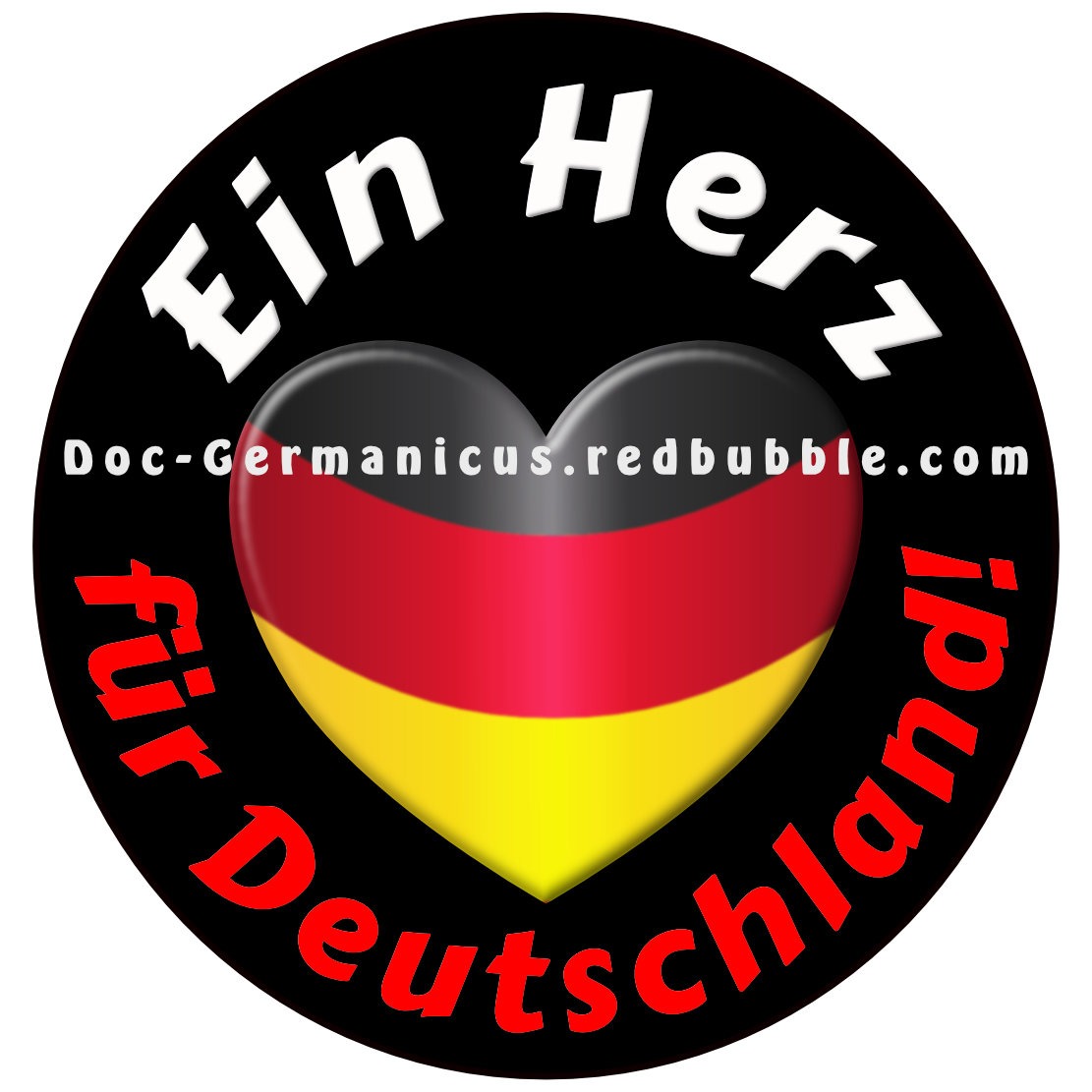 Ein Herz für Deutschland! https://www.redbubble.com/de/shop/ap/58780515
